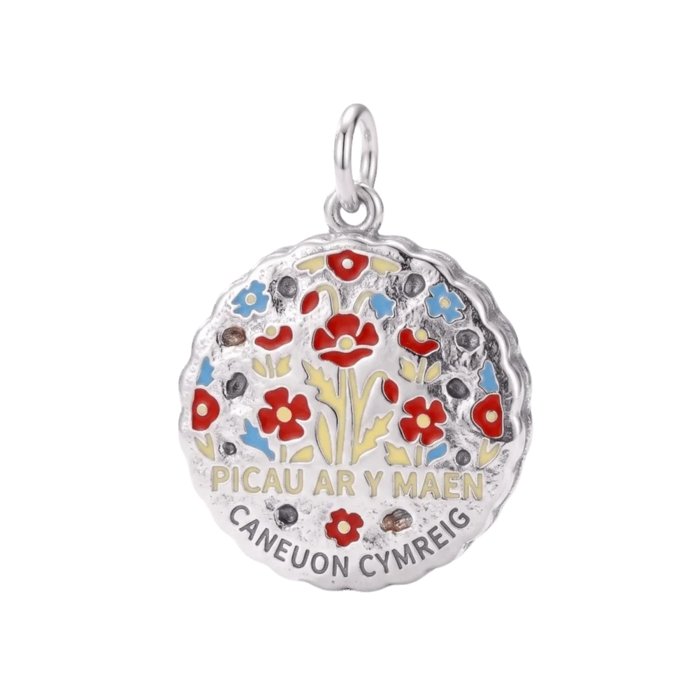 London Enamel Stainless Steel Charms – DIY Jewelry Making DIY Jewelry Charm PLUSH Round