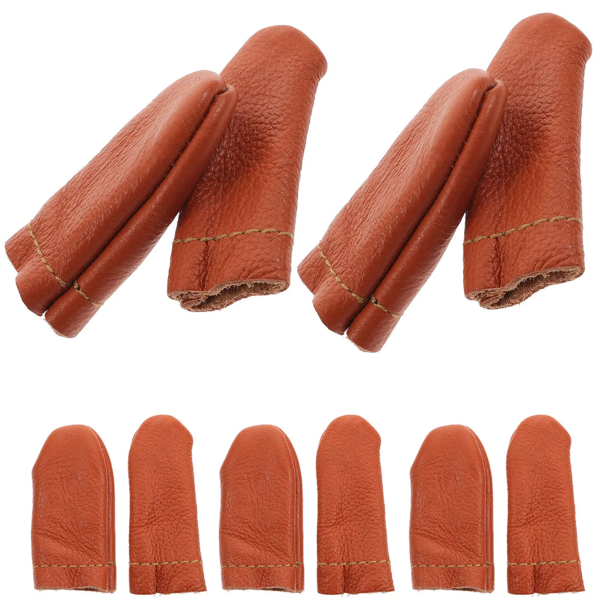 10 Pairs Breathable Finger Cots for Sewing Knitting & Felting Finger Cots PLUSH