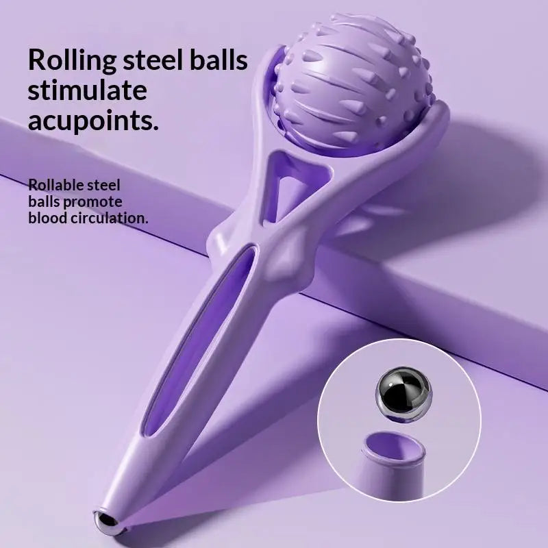 Portable Handheld Roller Massager – Arm, Leg & Body Tool Roller Massager PLUSH