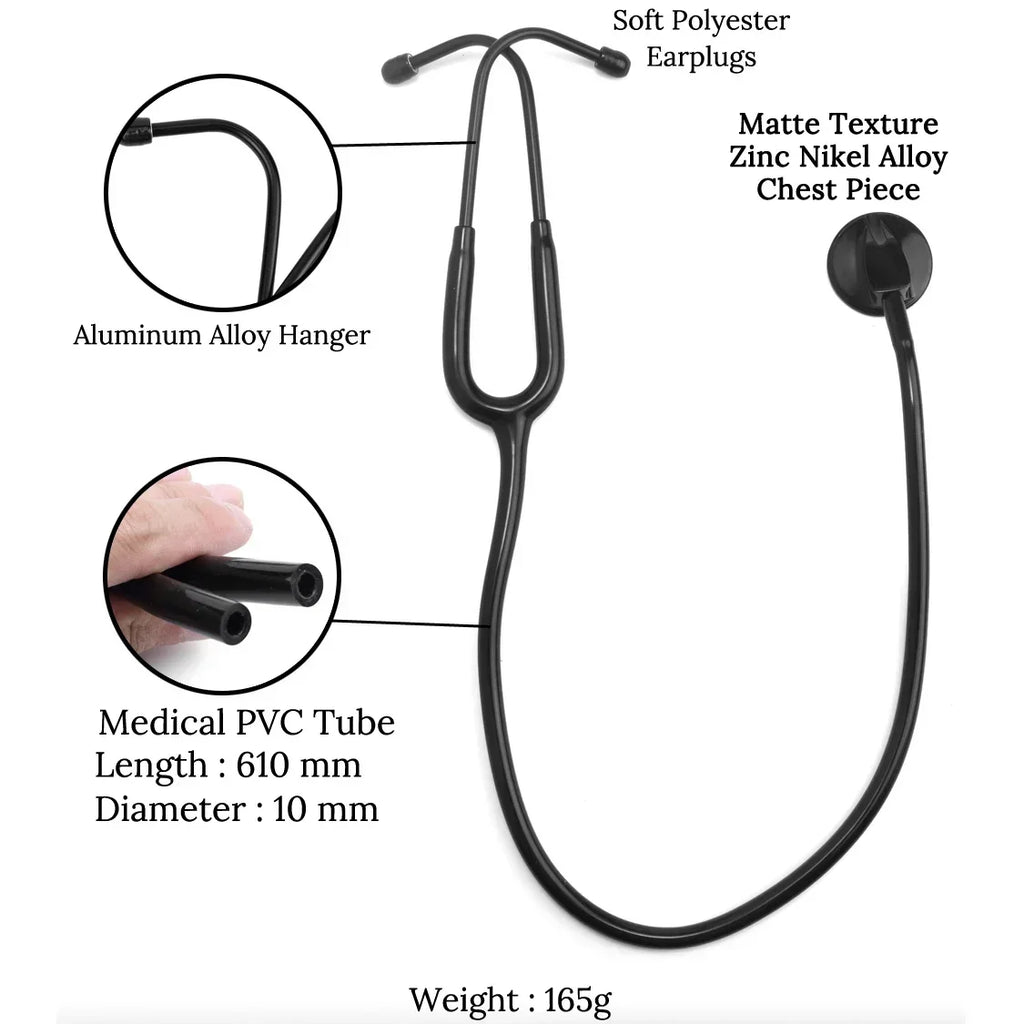 Professional Cardiology Stethoscope – Doctor, Nurse & Student Medical Stethoscope PLUSH