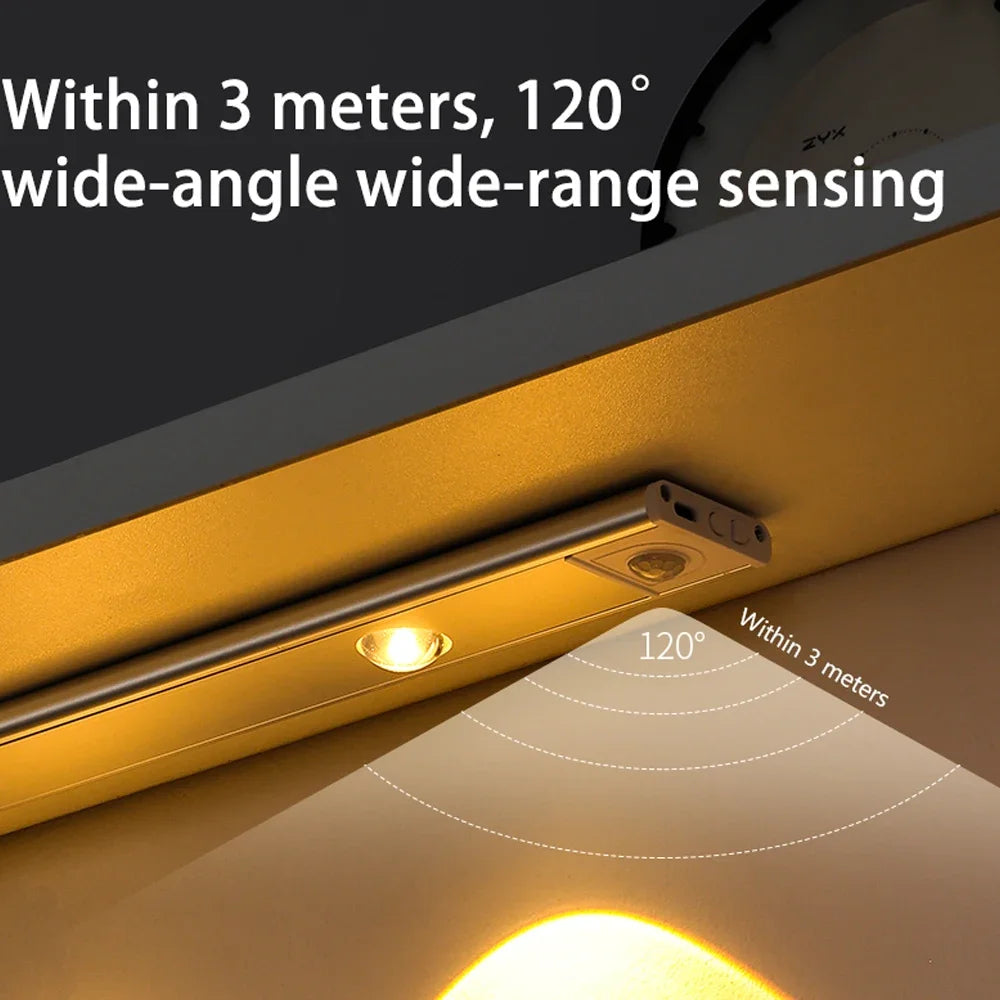 Rechargeable LED Under Cabinet Light w/ Motion Sensor – GGBEE LED Cabinet Light PLUSH