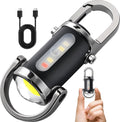 Mini USB Rechargeable LED Keychain Flashlight – Waterproof LED Keychain Flashlight PLUSH B Style