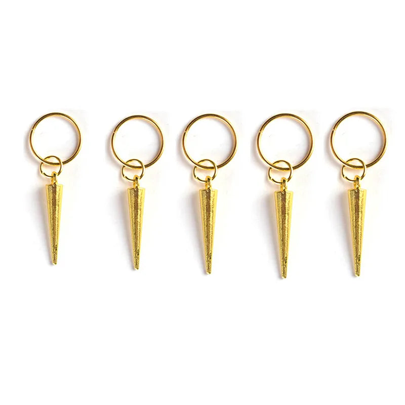 Alloy Shell Dreadlock Beads Hair Cuffs Rings & Clips – 5-10pcs Dreadlock Hair Beads PLUSH