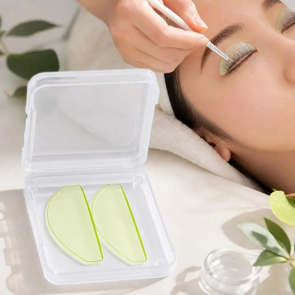 Reusable Silicone Under Eye Patches – Lash Lift Shields 1 Pair Silicone Eye Patches PLUSH