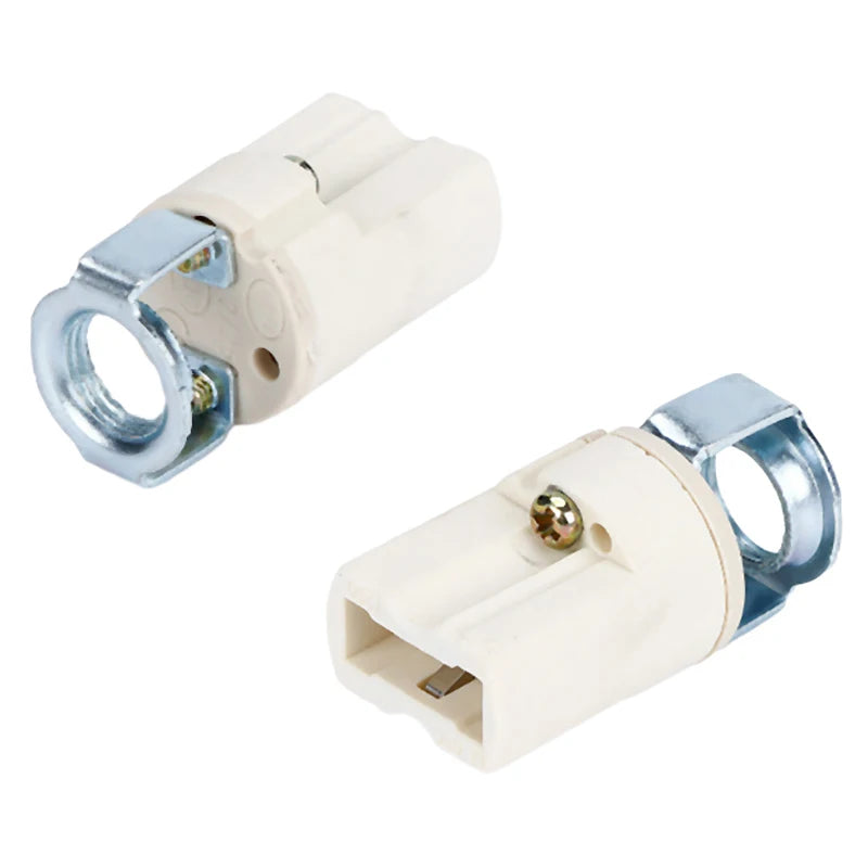 G9 Ceramic Lamp Holder DIY LED Bulb Base Convert Socket Lamp Holder Socket PLUSH