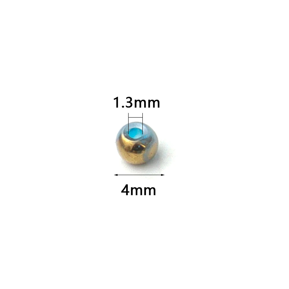 4mm Colorful Glass Seed Beads 30g – DIY Jewelry Spacer Beads Glass Seed Beads PLUSH