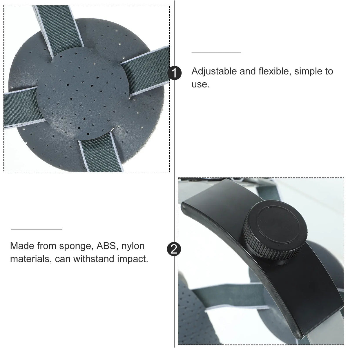 Universal Hard Hat Replacement Suspension Liner – ABS Nylon Hard Hat Liner PLUSH