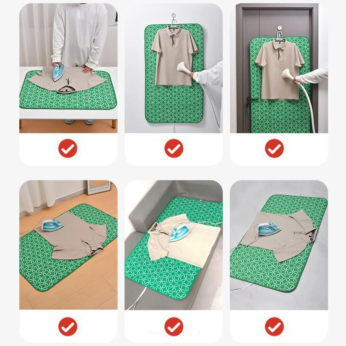 Portable Heat Resistant Ironing Mat – Non-Slip & Waterproof Ironing Mat PLUSH