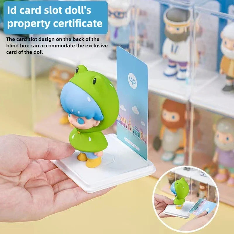 6-Piece Acrylic Display Stand Dust-Proof Cabinet for Figures Acrylic Display Stand PLUSH