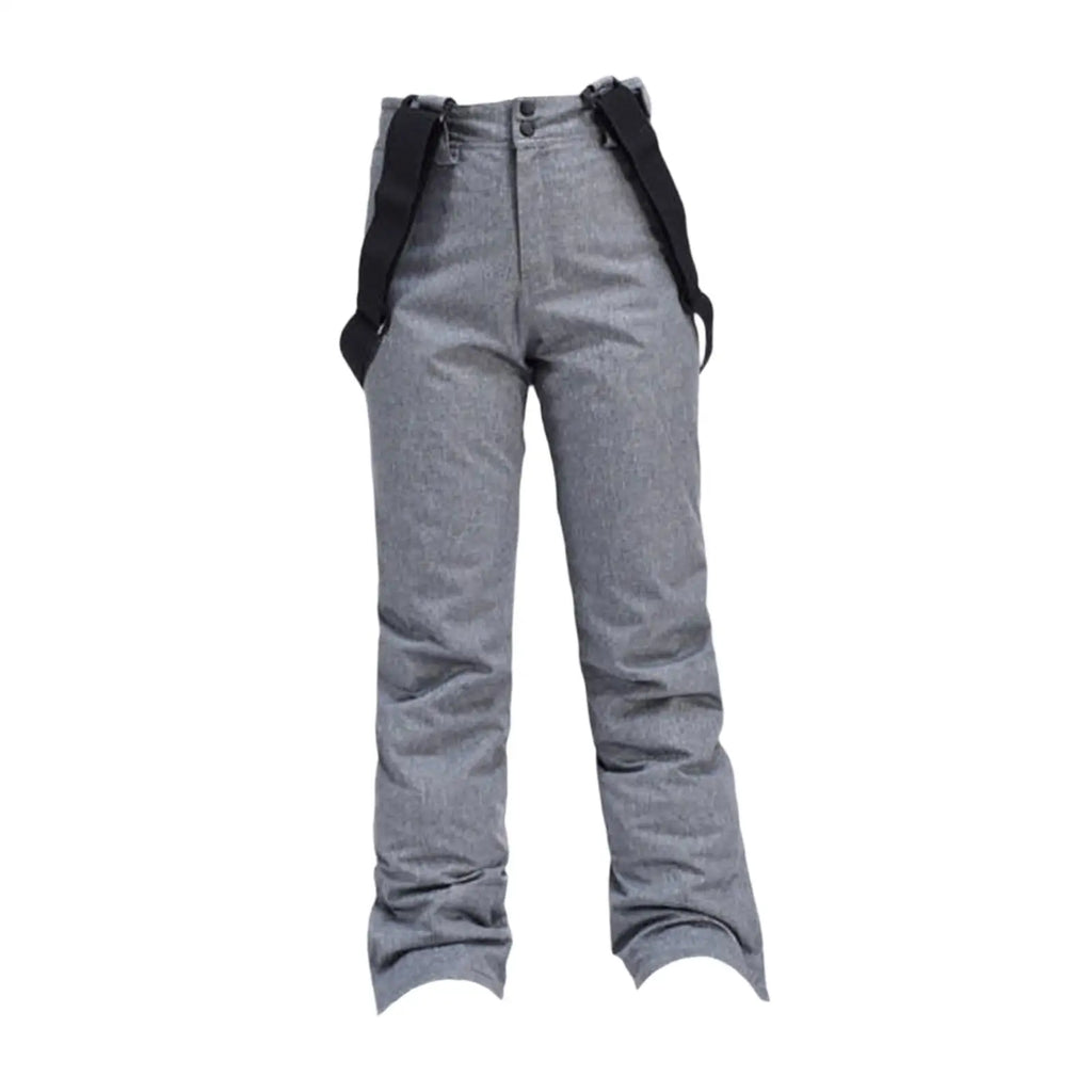 Women's Waterproof Snowboard Bib Pants – Insulated Ski Trousers Snowboard Bib Pants PLUSH