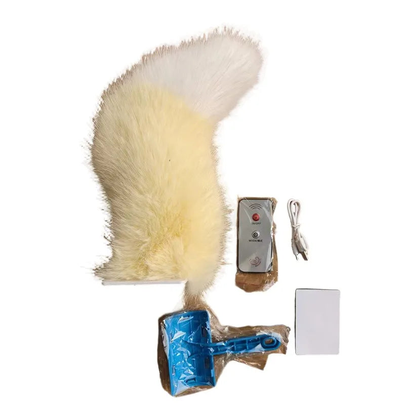 Animated Beast Tail E-Scooter Decoration – Sound & Remote Scooter Tail Decoration PLUSH