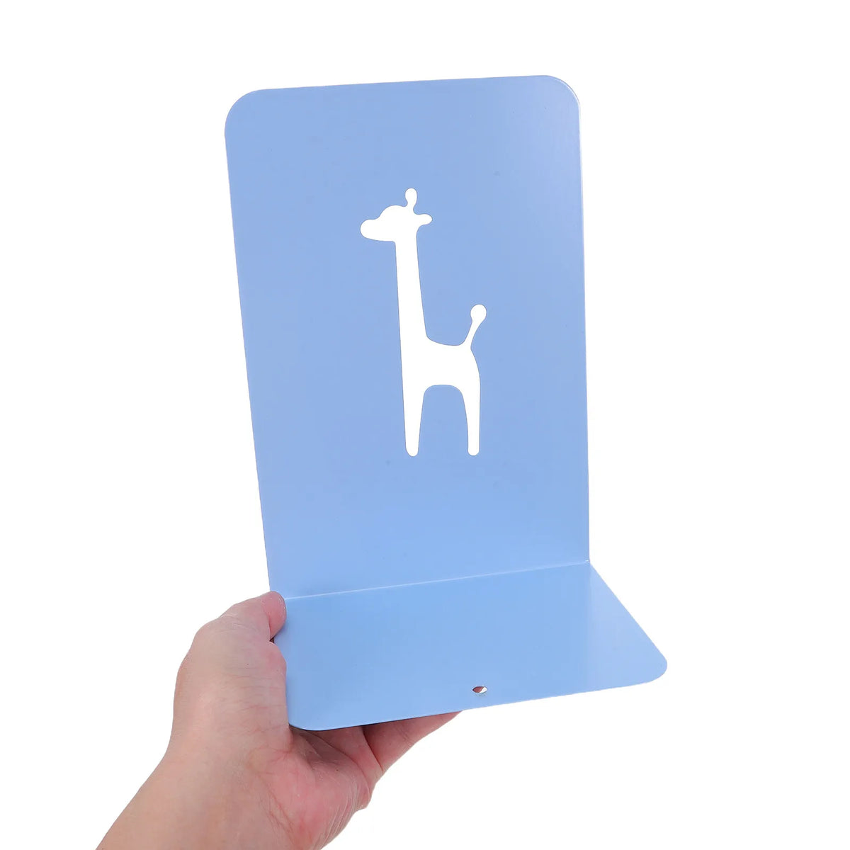Metal Giraffe Bookends Set of 2 – Decorative Shelf Book Supports Decorative Bookends PLUSH Default Title