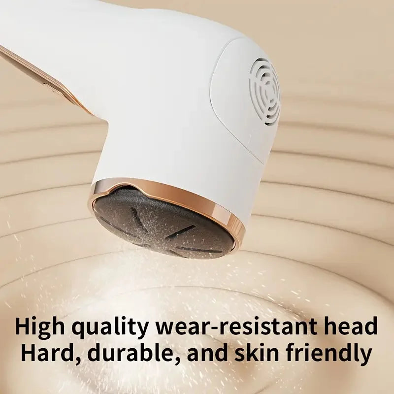 Rechargeable Electric Foot Polisher with Interchangeable Heads Electric Foot Polisher PLUSH