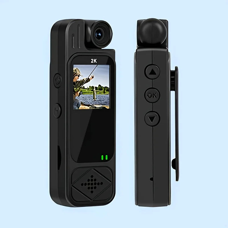 Portable 2K HD Vlog Camera – 180° Rotating Lens & Stabilizer Pocket Vlog Camera PLUSH