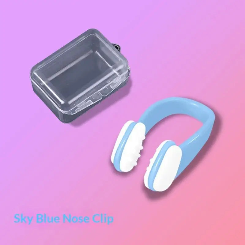 Silicone Swimming Nose Clip – Waterproof Dive Nose Plug Swim Nose Clip PLUSH style 9
