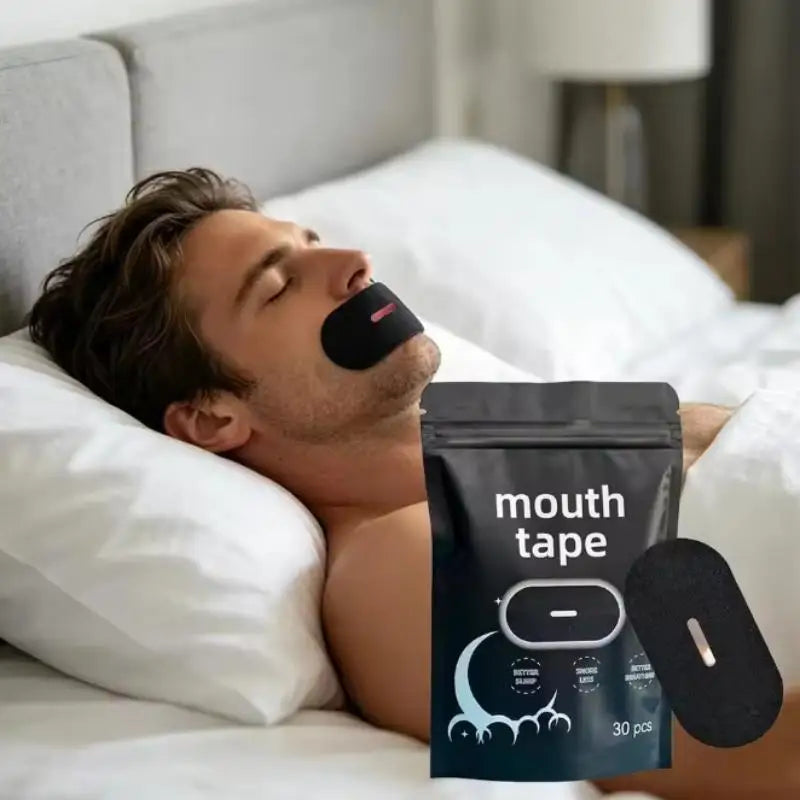 30pcs Breathable Mouth Sleep Strips – Quiet Night Tape Mouth Sleep Strips PLUSH