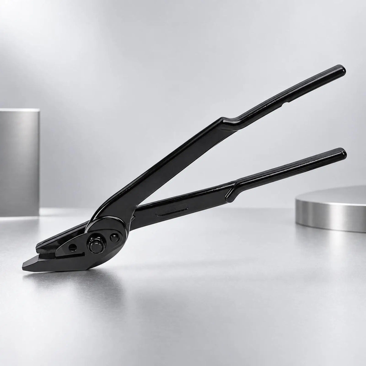 Industrial Metal Strapping Cutter – Extended Handle Steel Band Strapping Cutter Tool PLUSH