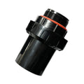PVC Pool Pump Union Adapter – Sand Filter Connector Fitting Pool Pump Fitting PLUSH Black2Inch