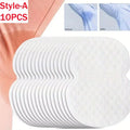 Disposable Underarm Sweat Pads – Ultra-Thin Breathable Cotton Underarm Sweat Pads PLUSH One Size Style-A-10PCS