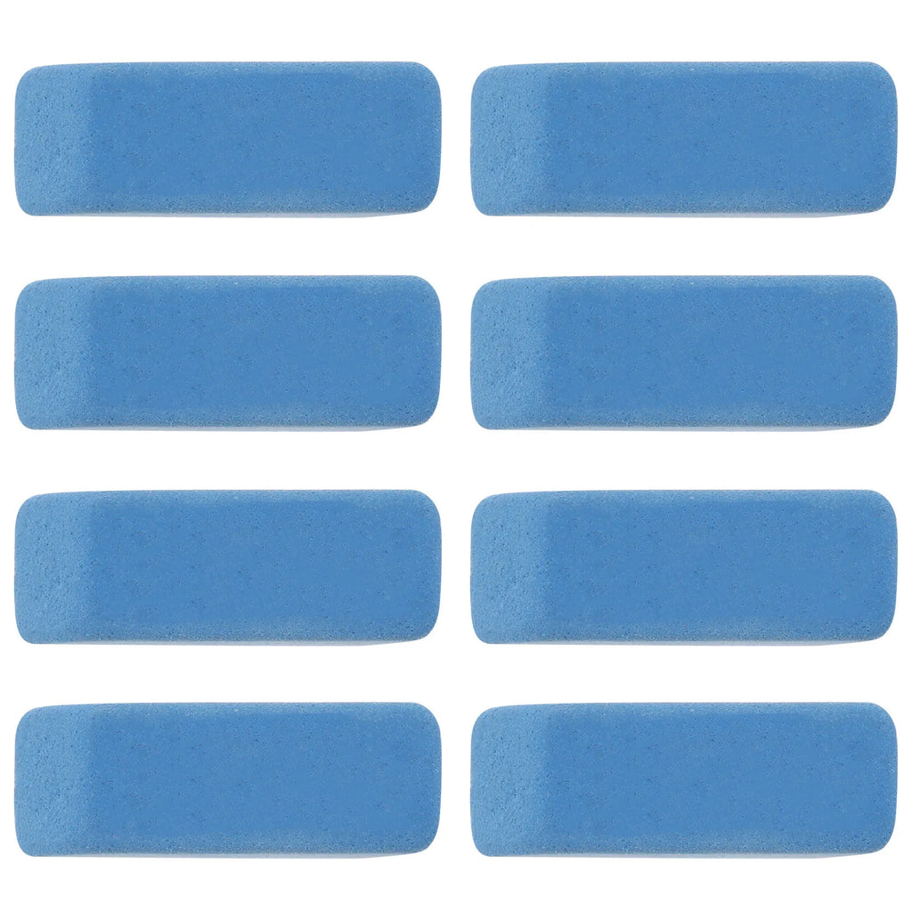 8pcs Scrub Rubber Erasers for Students, School & Office Use Rubber Erasers Set PLUSH