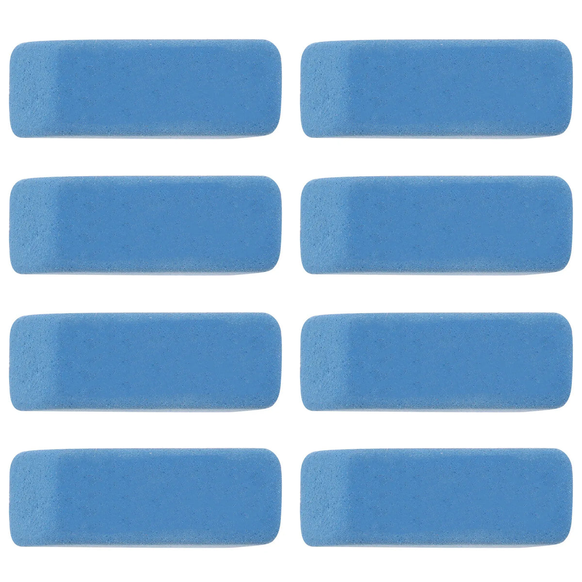 8pcs Scrub Rubber Erasers for Students, School & Office Use Rubber Erasers Set PLUSH