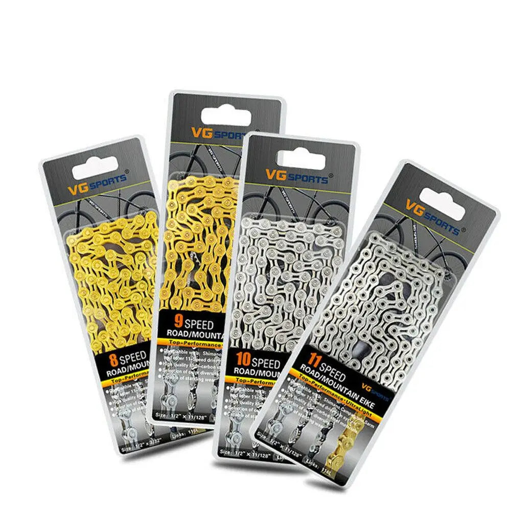 Half Hollow Bike Chain 8/9/10/11 Speed – Mountain & Road Bicycle Chain PLUSH
