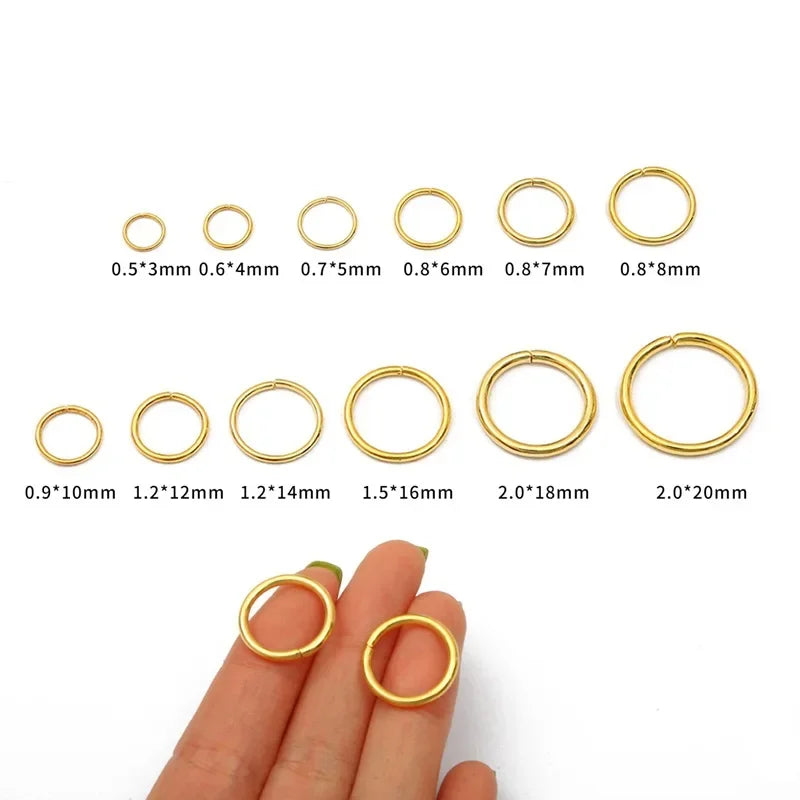 Dreadlock Beads & Braid Cuffs – 50–200pcs Micro Hair Rings Hair Braid Cuffs PLUSH