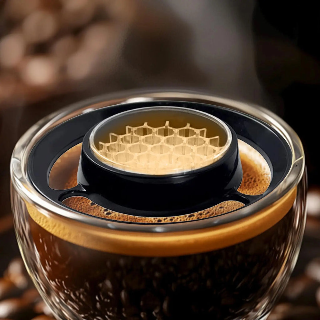 Pour Over Coffee Dripper Aid – Heatproof Even Brewing Cone Coffee Dripper Tool PLUSH