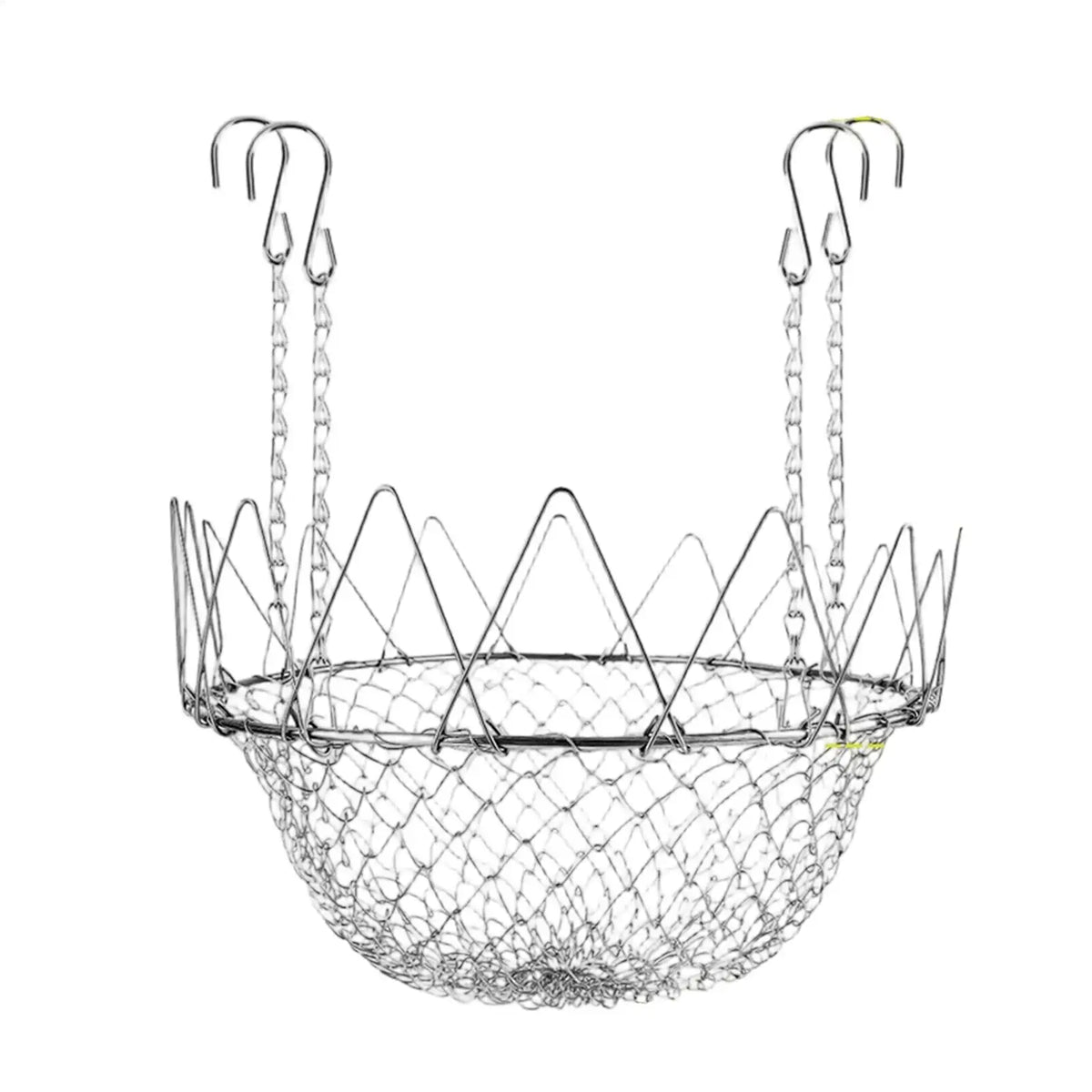 Adjustable Hanging Basket Plant Riser – Indoor & Outdoor Hanging Plant Riser PLUSH