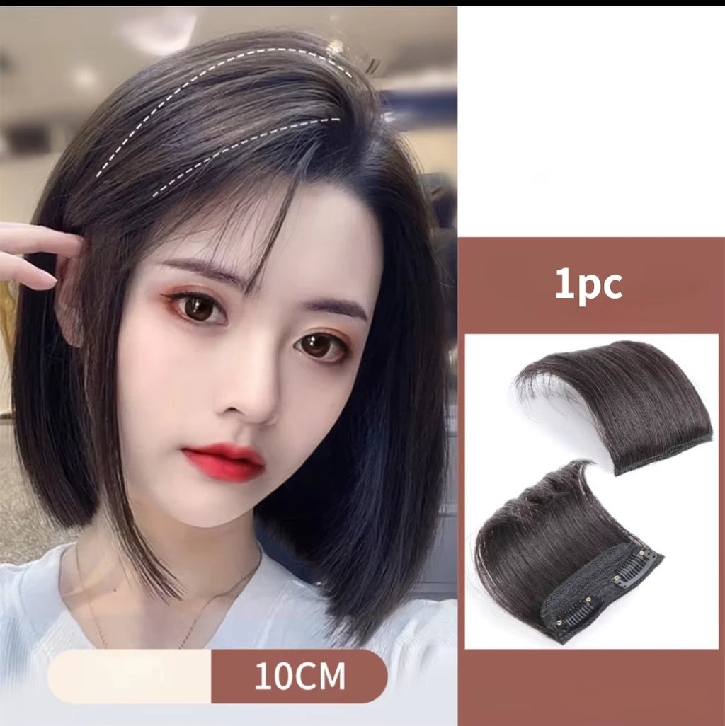 Fluffy Invisible Seamless Clip-In Hair Pad – Women's Topper Clip-In Hair Topper PLUSH 1pc brown black