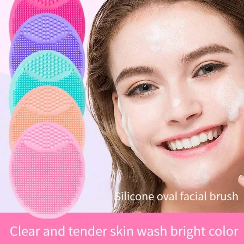 Silicone Face Scrubber & Cleansing Brush – Deep Pore Care Facial Cleansing Brush PLUSH