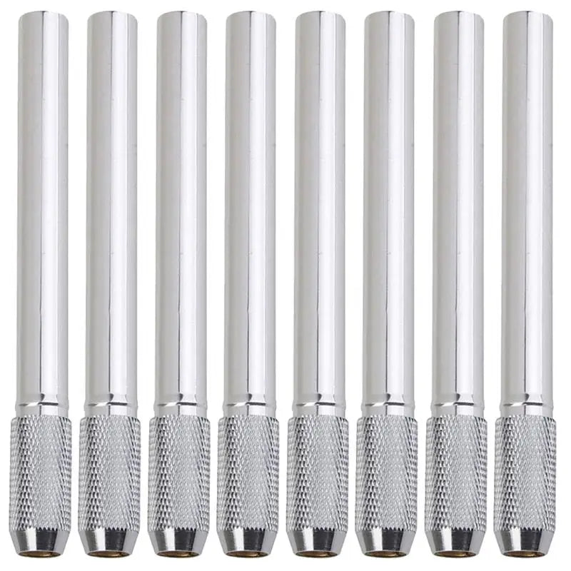 8-Pack Metal Pencil Extenders – Adjustable Stainless Steel Holders Pencil Extender Holder PLUSH Default Title