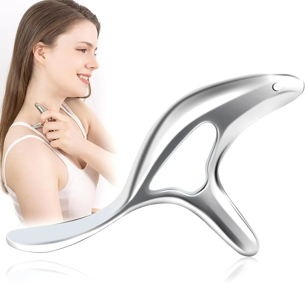 Trigger Point Massage Tool – Gua Sha & Acupressure Thumb Saver Massage Tool PLUSH