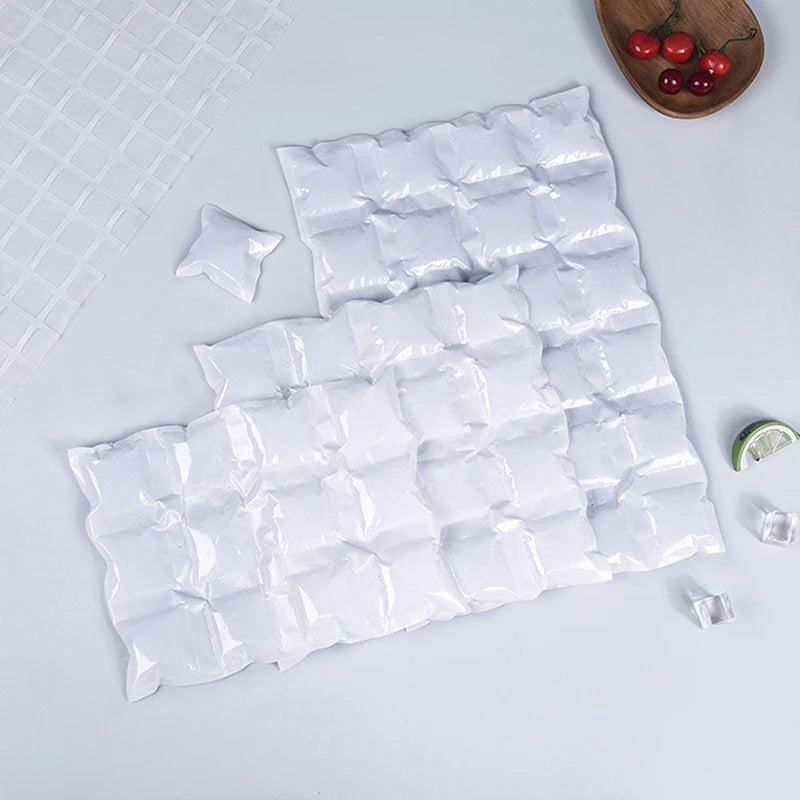 Reusable Gel Ice Pack | Auto Water Absorption Cooling Bag Reusable Ice Pack PLUSH