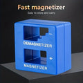 Screwdriver Magnetizer & Demagnetizer Tool | Blue Magnetizer Demagnetizer Tool PLUSH Blue
