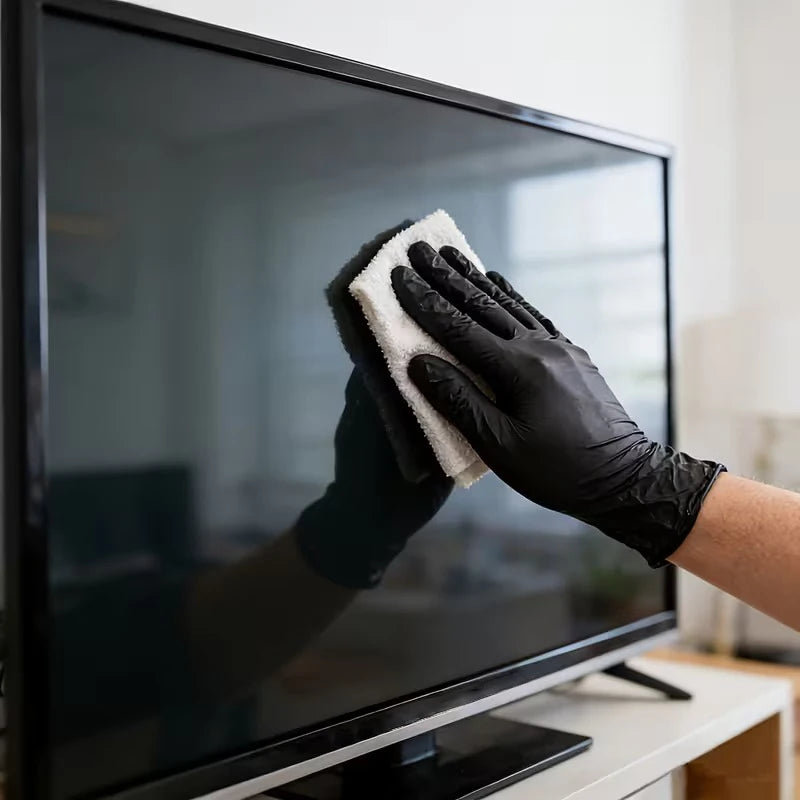 Disposable Black Nitrile Gloves 20/60/100pcs | Kitchen & Home Disposable Nitrile Gloves PLUSH