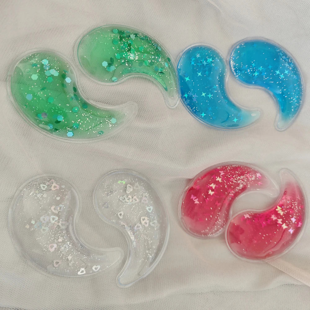 Hot & Cold Reusable Gel Eye Pad – Cooling Eye Compress Gel Eye Compress PLUSH