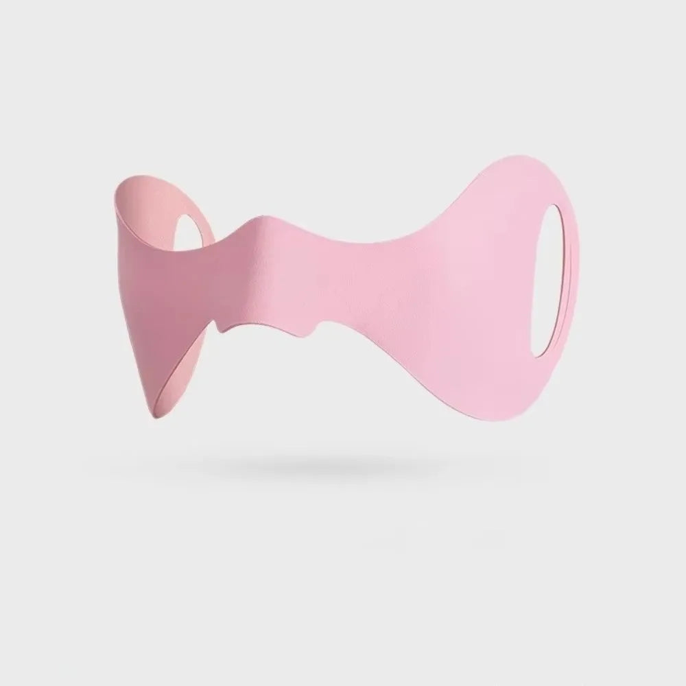 Winter Ski Nose Patch – Windproof Warm Outdoor Face Cover Winter Face Mask PLUSH Pink