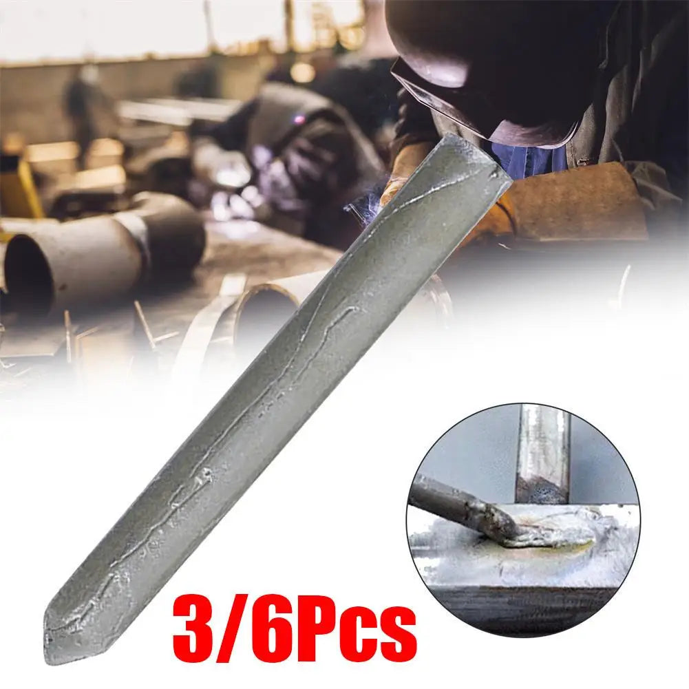 Low-Temp Flux Core Welding Rods – Copper Aluminum Steel 3/6pcs Welding Electrodes PLUSH