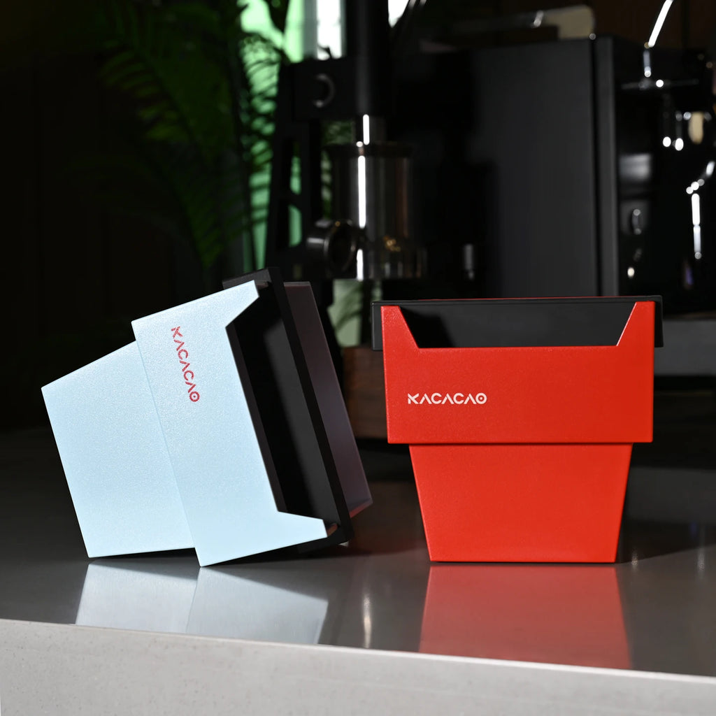 KACACAO Coffee Knock Box – Espresso Grounds Dump Bin Coffee Knock Box PLUSH