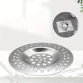 Stainless Steel Bowl Drain Cover – Sink & Bathtub Hair Catcher Drain Cover Strainer PLUSH 1pc 76mm