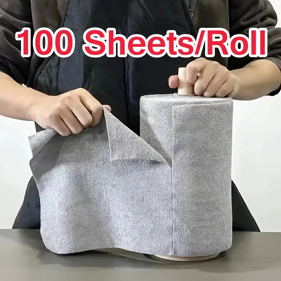 Microfiber Dishcloth Double Sided Reusable Kitchen Cleaning Cloth Kitchen Cleaning Cloth PLUSH