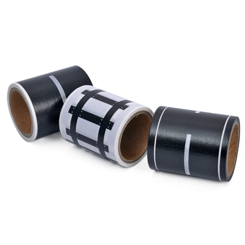 Reusable Cartoon Road Track Tape – Racing Party Decor Road Track Tape PLUSH
