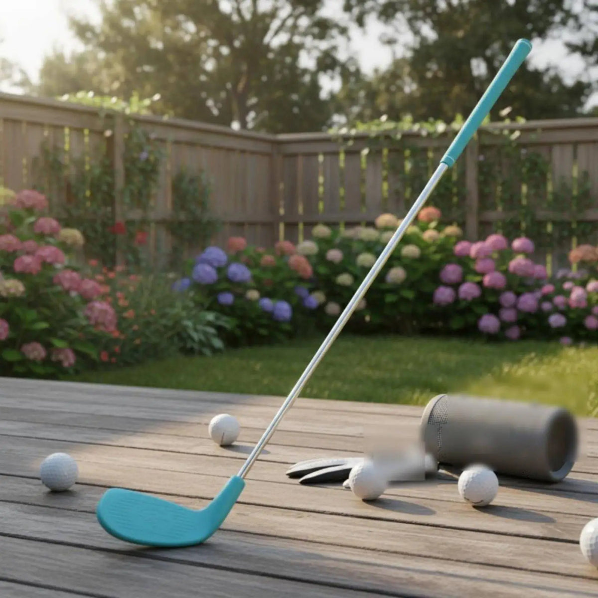 Golf Practice Club – Hybrid Iron Trainer for Beginners Golf Practice Club PLUSH SkyBlue