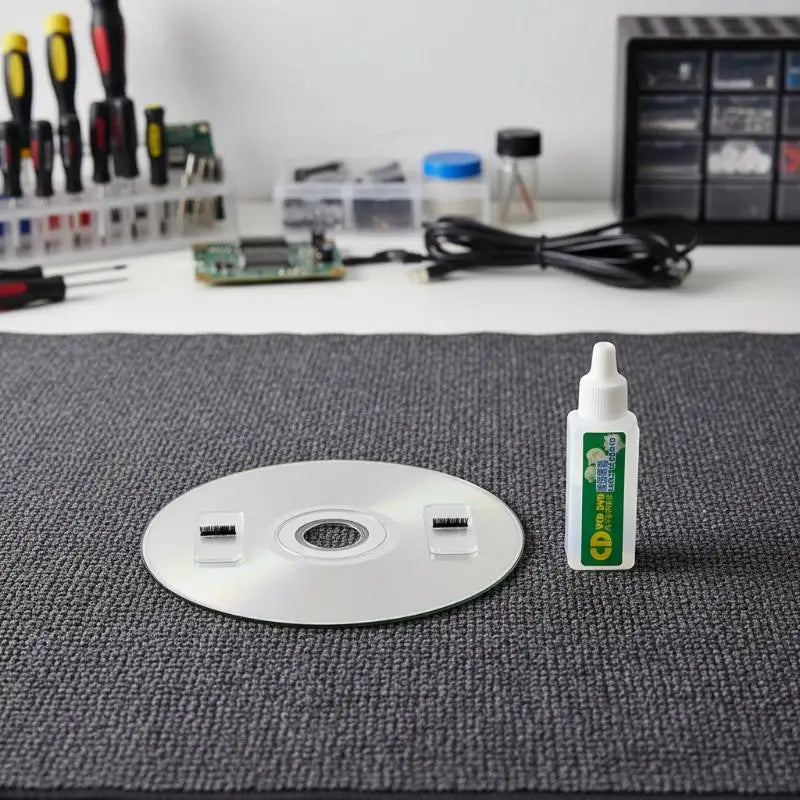 CD DVD VCD Player Lens Cleaner Kit – Clear Sound & Picture Lens Cleaner Kit PLUSH