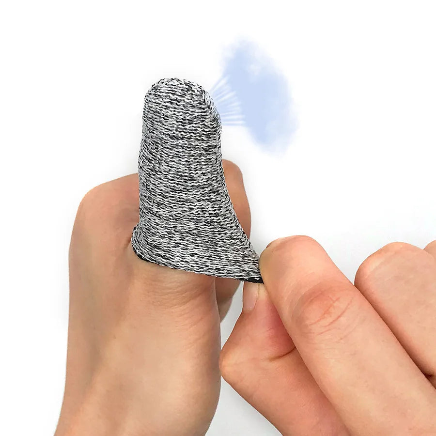 Level 5 Cut Resistant Finger Cots – Thumb Protector Sleeves Cut Resistant Finger Cots PLUSH