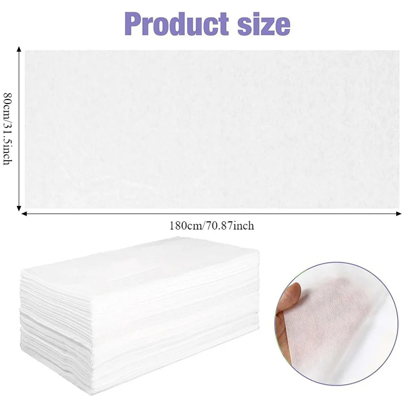 Disposable Nonwoven Bed Covers 10/20pcs – Spa Massage Tattoo Disposable Bed Covers PLUSH