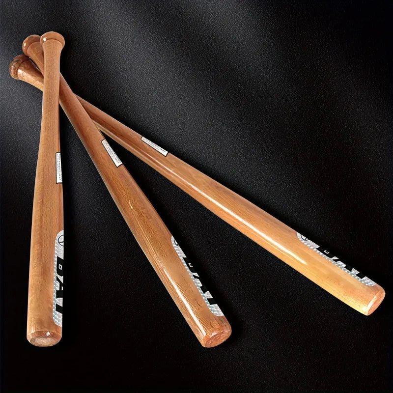 Beech Wood Baseball Bat – Lightweight Adult Practice Bat 4 Sizes Wood Baseball Bat PLUSH