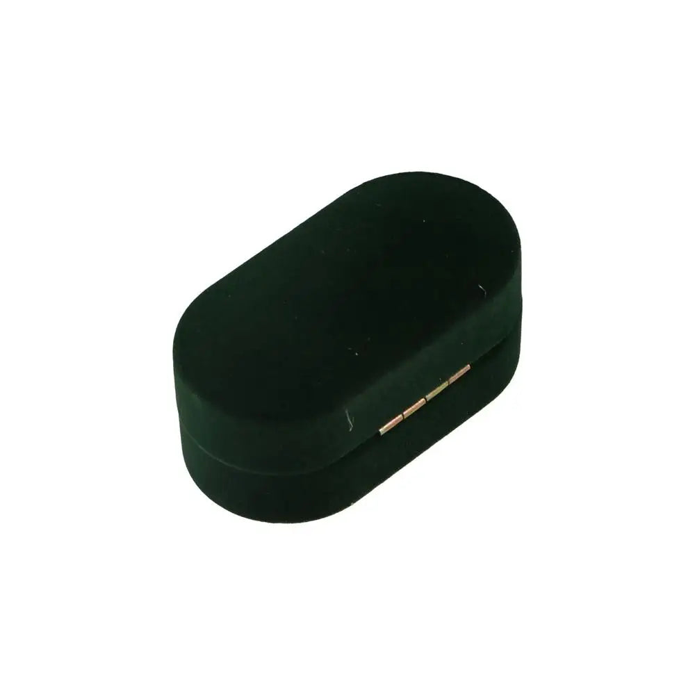 Velvet Ring Box – Luxury Engagement & Wedding Ring Case Jewelry Ring Box PLUSH orange