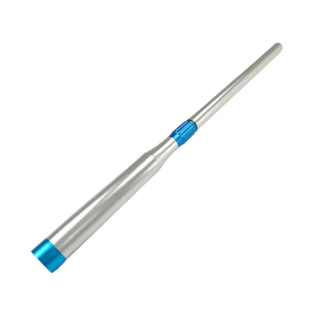 Retractable Snooker Cue Extender – Universal Pool Stick Extension Cue Extender PLUSH SilverBlue